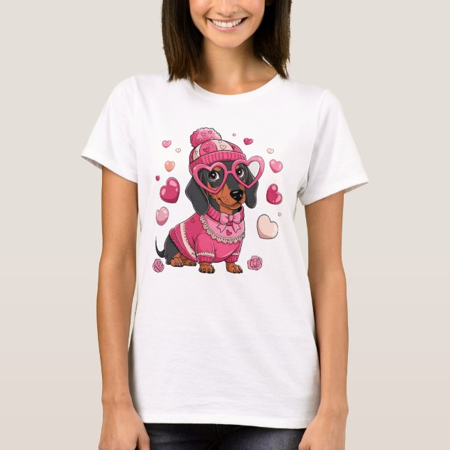 Dog Valentine T-Shirt (Front)