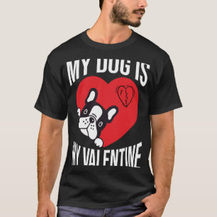 Dog  Valentine's Day Men Women T-Shirt