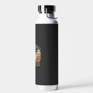 Dog Vintage Best Schnauzer Dad ever Tshirt Fathers Water Bottle