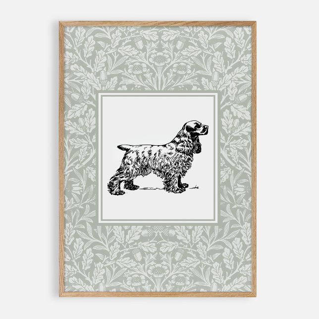 Dog vintage style nursery  poster (Creator Uploaded)