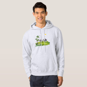 Dog Walk -Child and Hounds Outdoor Adventure Hoodie