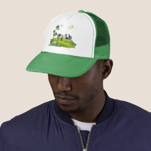 Dog Walk -Child and Hounds Outdoor Adventure Trucker Hat