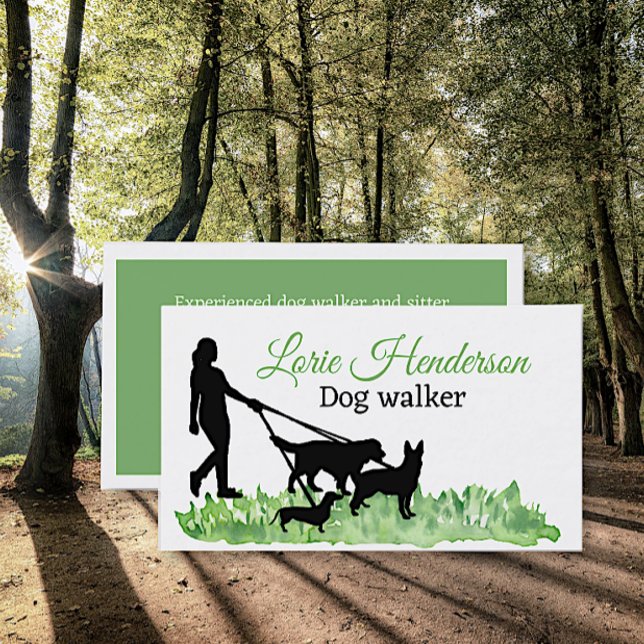 Dog Walker Business Card (Creator Uploaded)