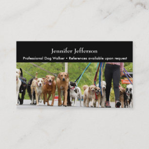 Dog walker  Business Card