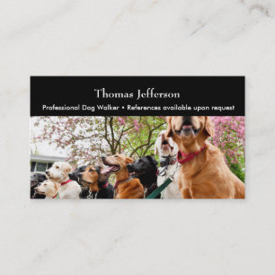 Dog walker  Business Card