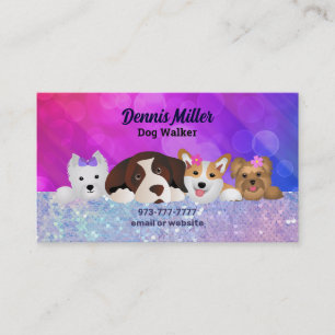Dog Walker Business Cards