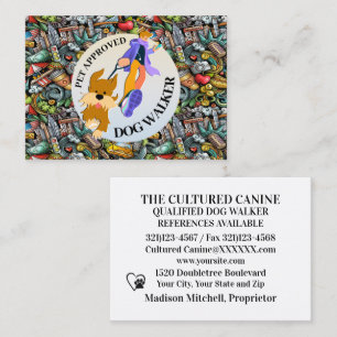 Dog Walker / Groomer / Etc. - SRF Business Card