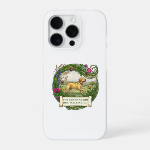 Dog Walker iPhone Case - Rural Labrador