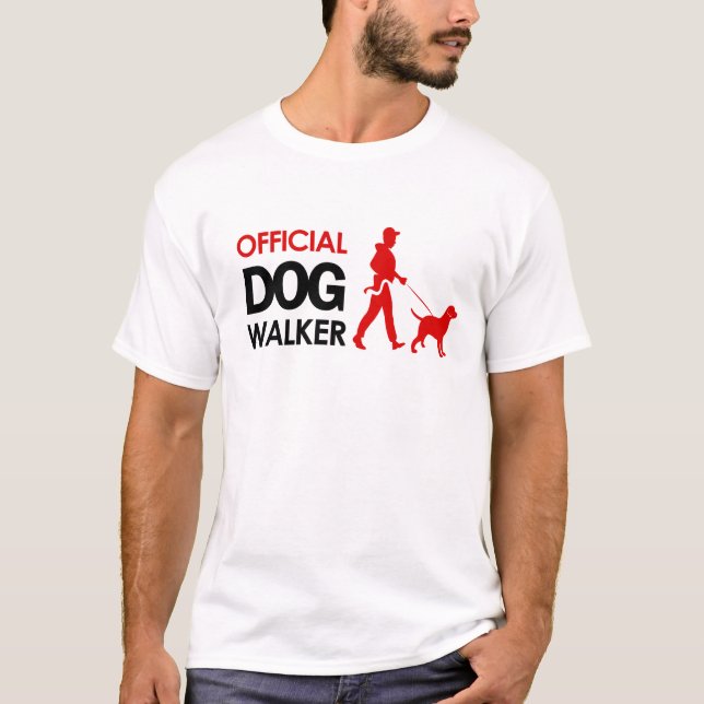 Dog Walker Men Tee (Front)