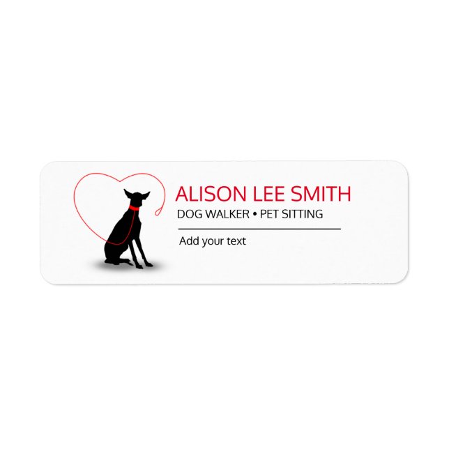 Dog walker / Pet Care Sitting (Front)