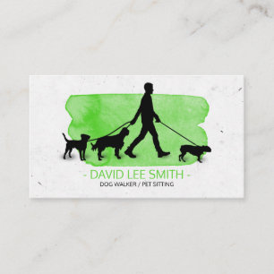 Dog walker / Pet Care Sitting Business Card
