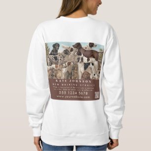 Dog Walker Pet Sitting Animal Care Professional Sweatshirt