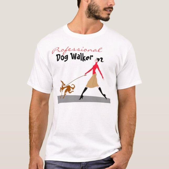 Dog Walker T-Shirt (Front)