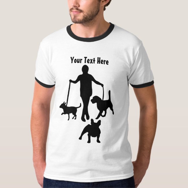 Dog Walker T-Shirt (Front)
