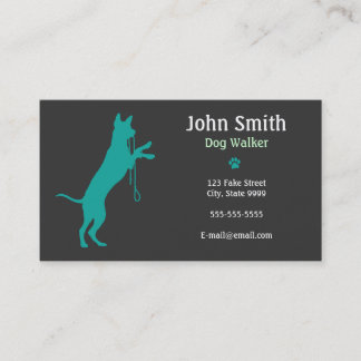 Dog Walker/Walking Business Card