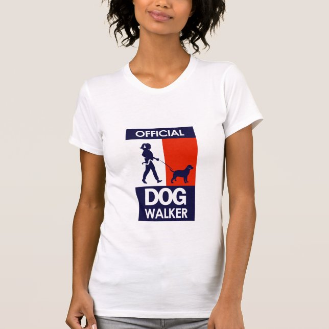 DOG WALKER Women shirt (Front)