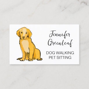 Dog walking Business Card