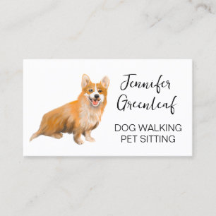 Dog walking Business Card