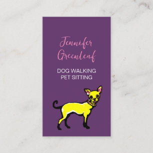 Dog walking Business Card
