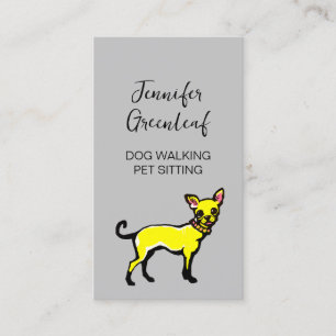 Dog walking Business Card