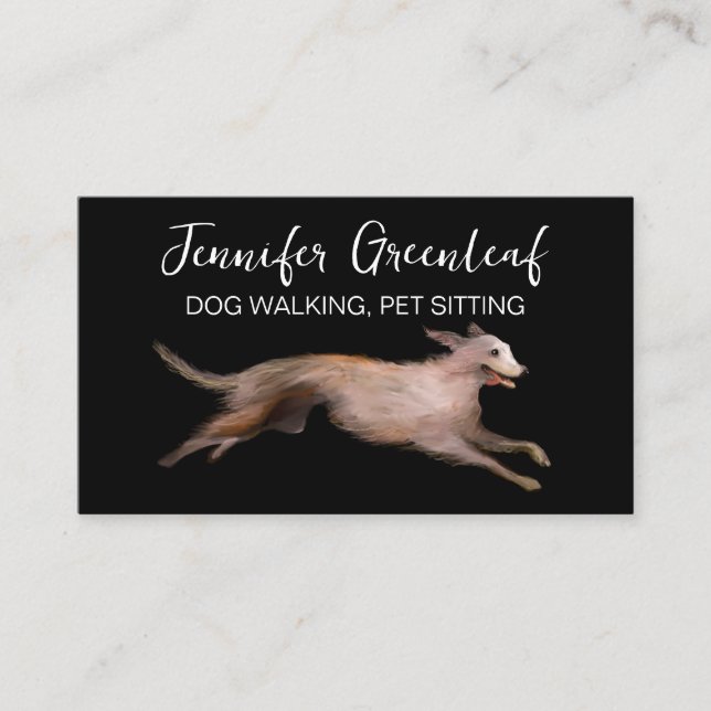 Dog walking Business Card (Front)