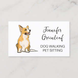 Dog walking Business Card