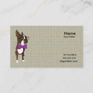 Dog Walking Business Card
