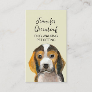 Dog walking Business Card