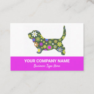 Dog Walking Groomer Pets Business Card