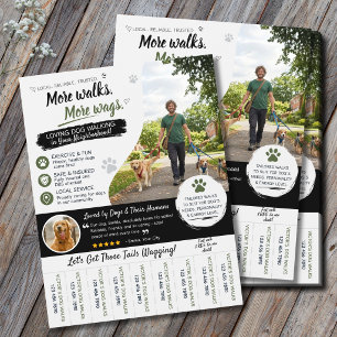Dog Walking Pet Sitter Business Flyers