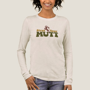 Dog Walking Strut Your Mutt  Tri-Blend Shirt