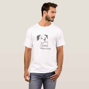 dog walking T-Shirt