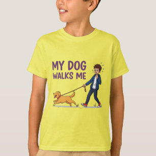 Dog Walks Me – Daily Drag Session - T-shirt 