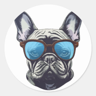 Dog Wall Art for Every Dog Lover Classic Round Sticker