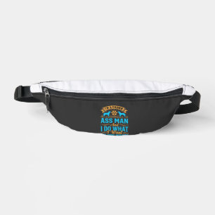 Dog Wants Funny Grown Man Bum Bags