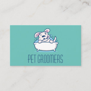 Dog Wash Animal Services Business Card