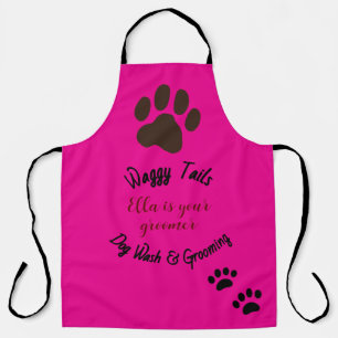 Dog Wash & Groomer Customised Apron