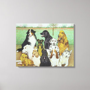 Dog Watch Canvas Print