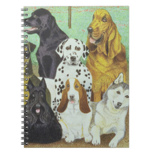 Dog Watch Spiral Notebook