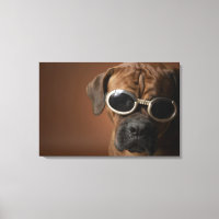 Dog wearing sunglasses 3