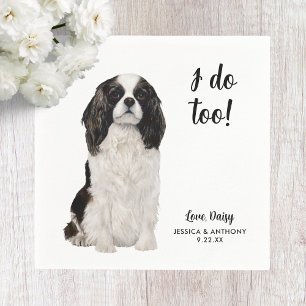 Dog Wedding Cocktail Napkins