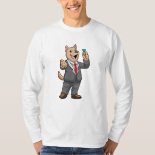 Dog Wedding Groom Wedding ring T-Shirt