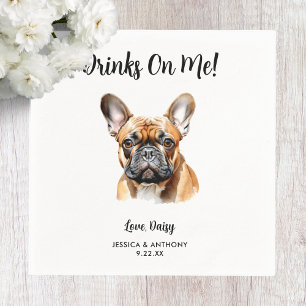 Dog Wedding  Napkins