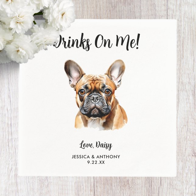 Dog Wedding  Napkins (Creator Uploaded)