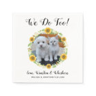 Dog Wedding Personalised Cocktail Bar