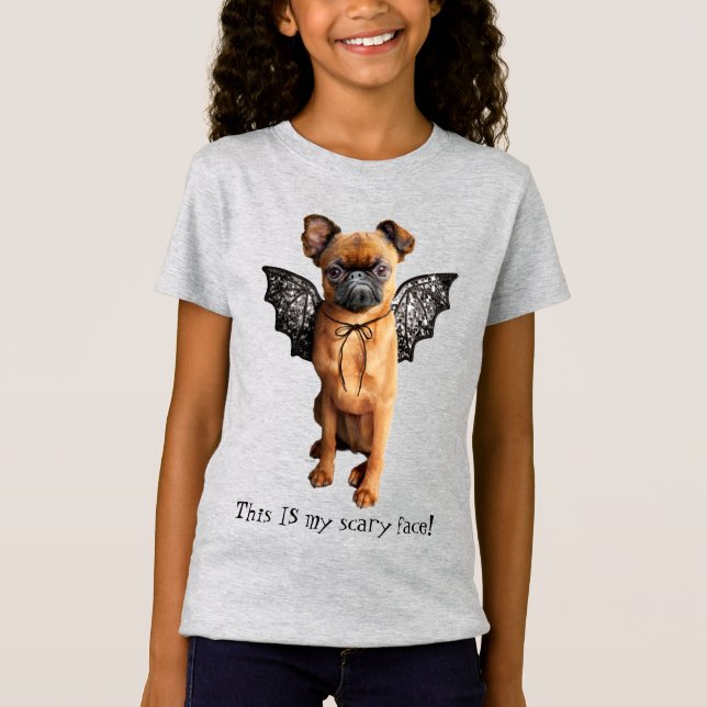 Dog With Bat Wings T-Shirt (Front)