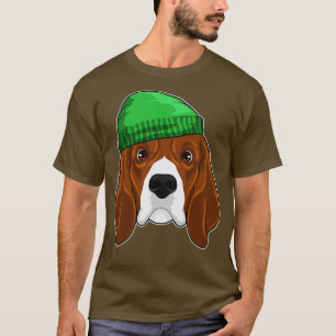Dog with Beanie T-Shirt