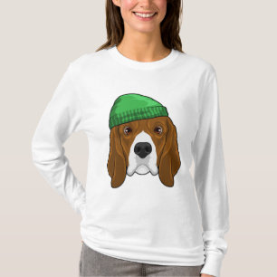 Dog with Beanie T-Shirt