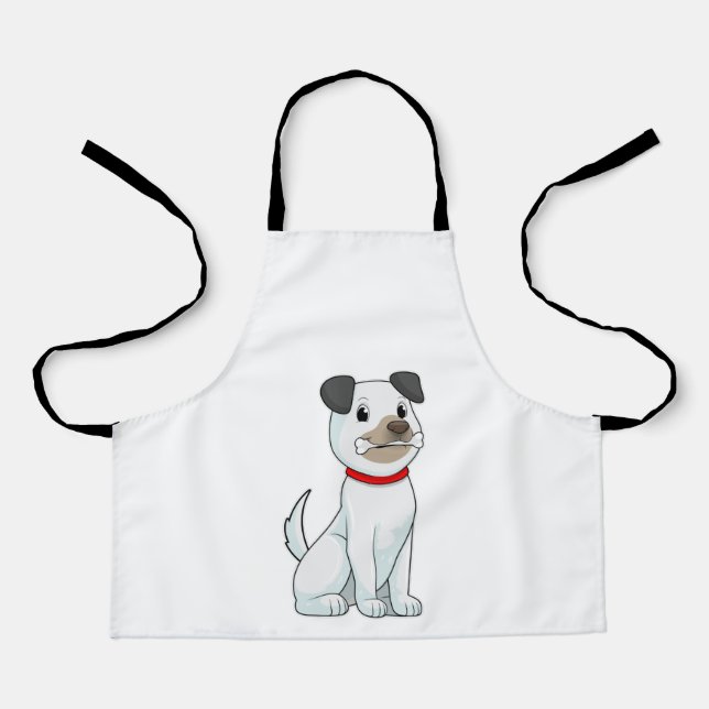 Dog with Bone Apron (Front)