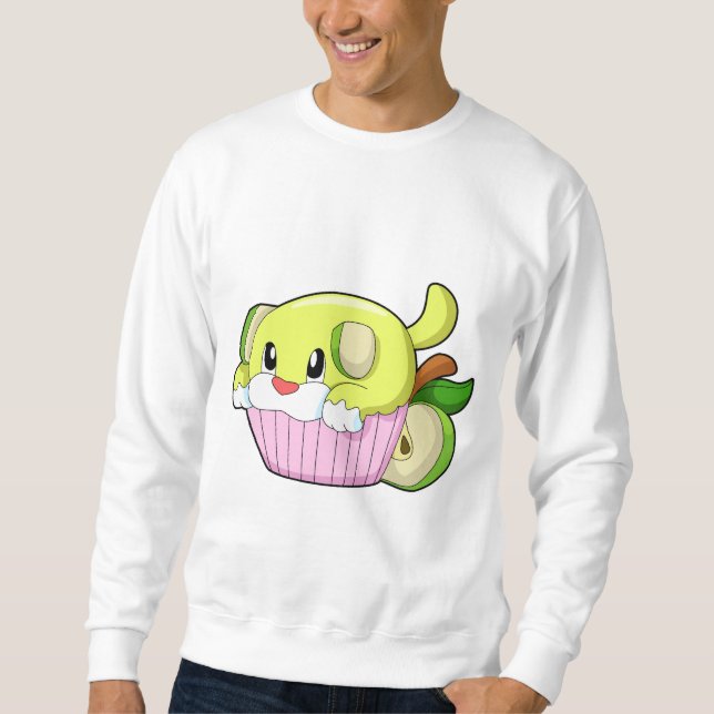 Dog with Cake Sweatshirt (Front)